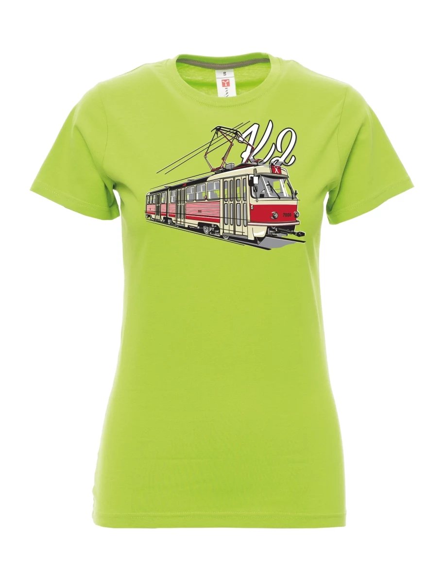 Limone T-Shirt für Damen Straßenbahn K2
