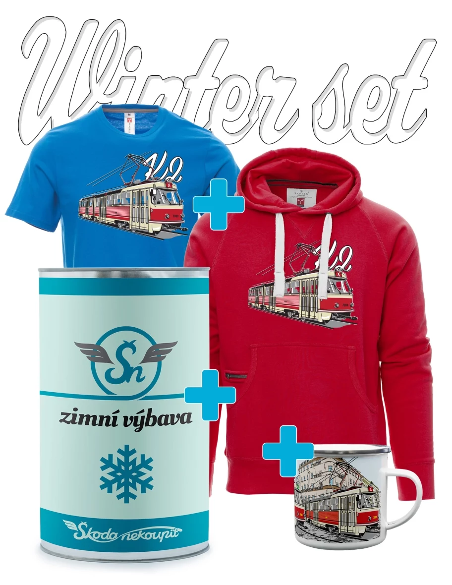 Geschenk Winter-Set Straßenbahn K2