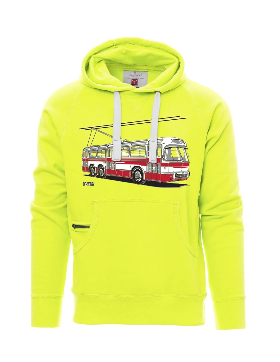 Fluoreszierendes Sweatshirt für Männer Wagen  T401