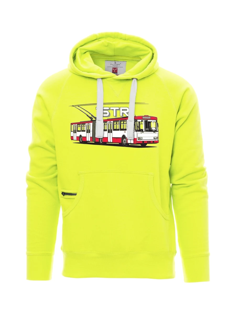 Fluoreszierendes Sweatshirt für Männer Oberleitungsbus 15TR