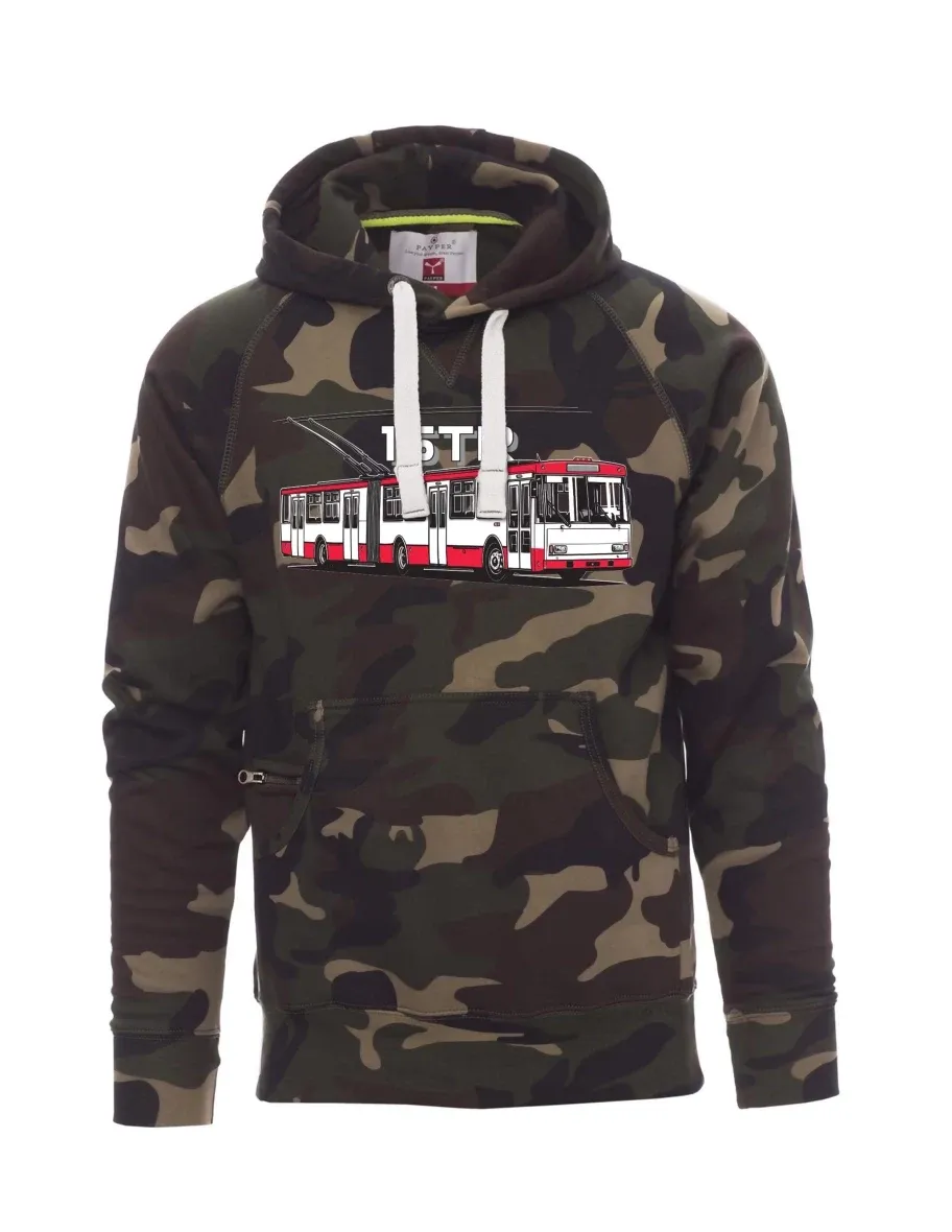 Tarnung Sweatshirt für Männer Oberleitungsbus 15TR