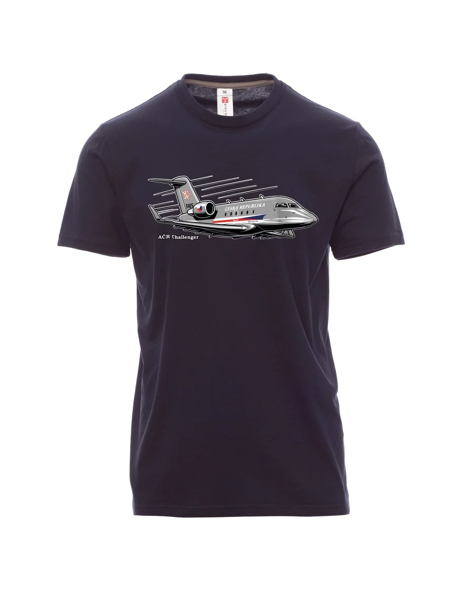 Marine T-Shirt für Männer Flugzeug AČR Challenger