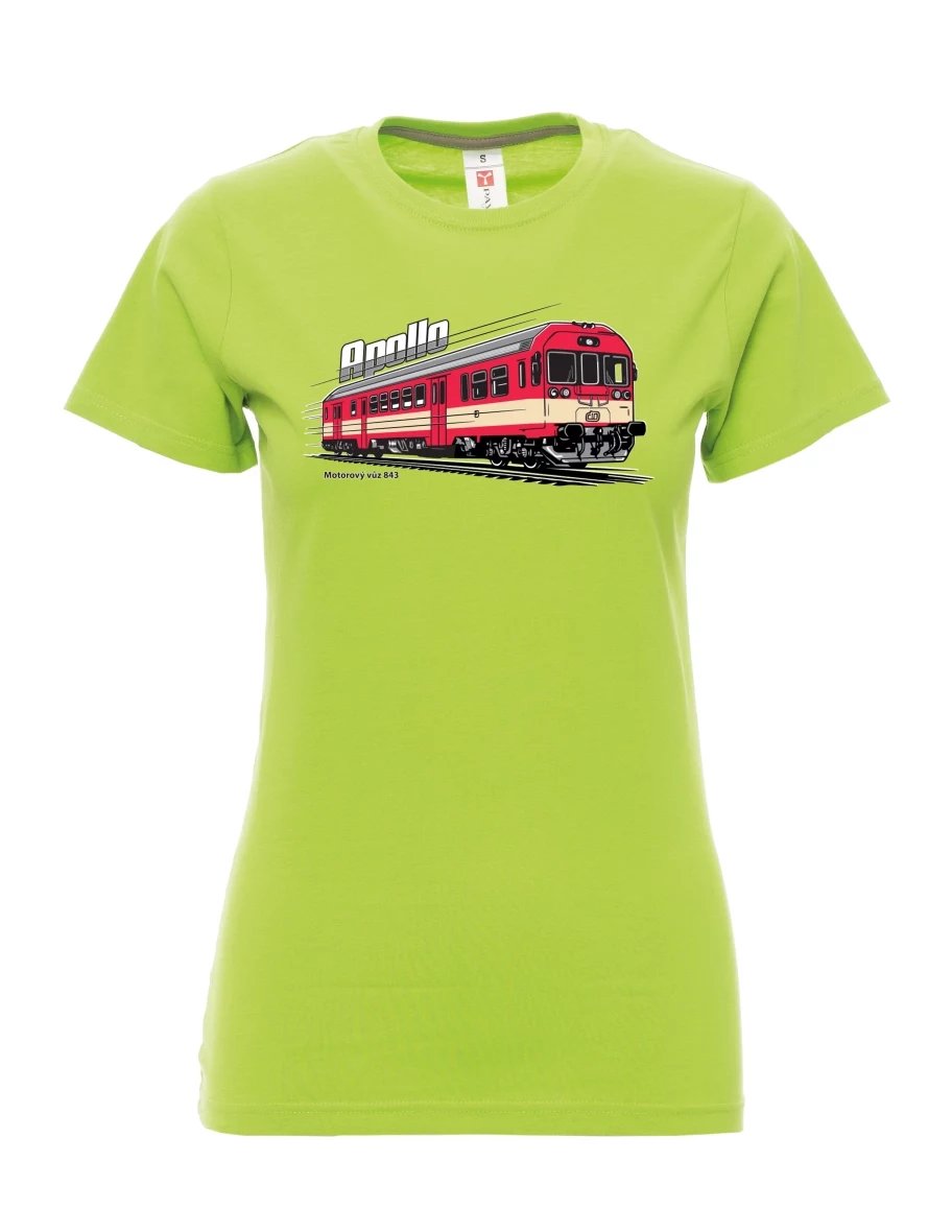 Limone T-Shirt für Damen Triebwagen 843 „Apollo“