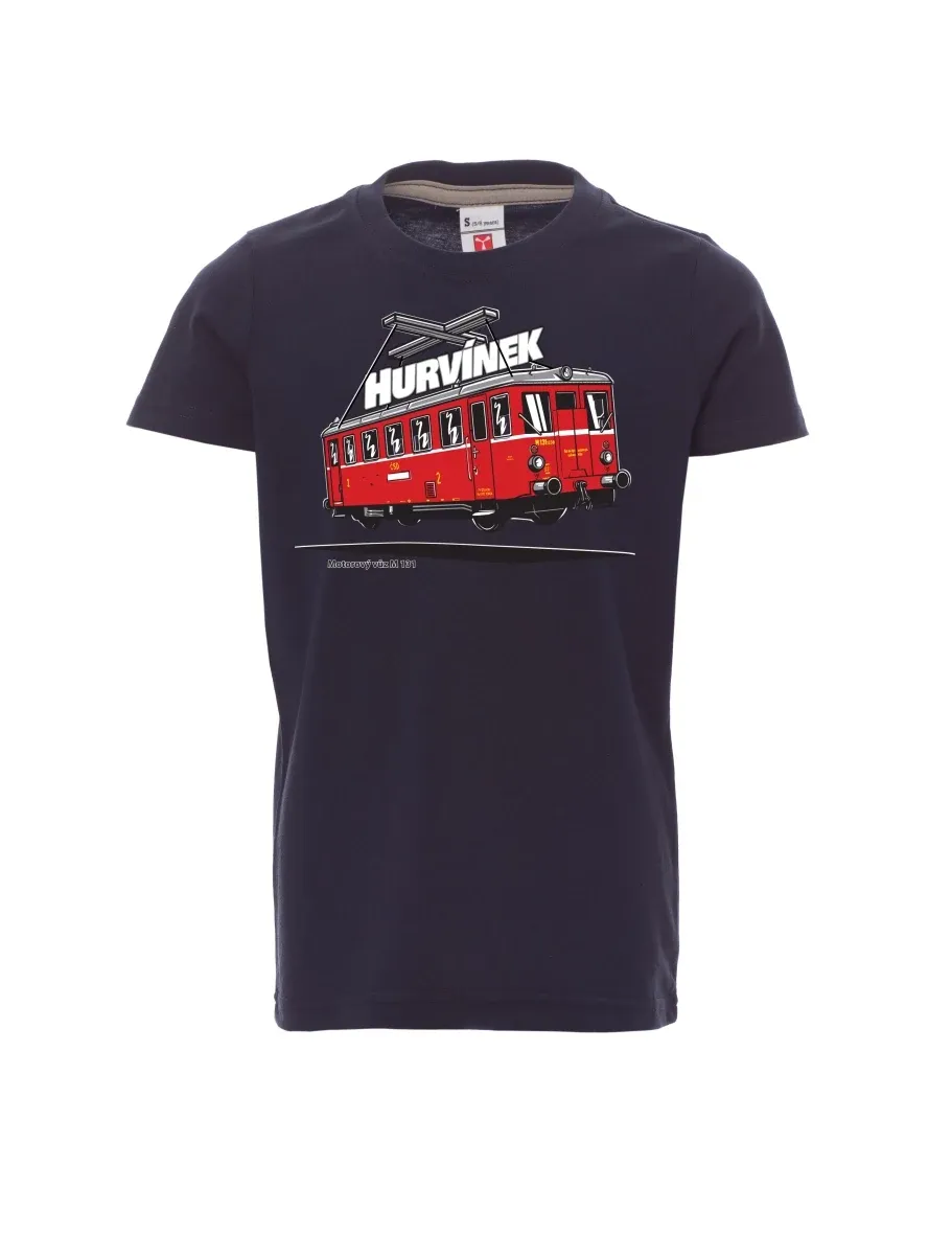 Navy Kinder T-Shirt Triebwagen M 131 „Hurvínek“
