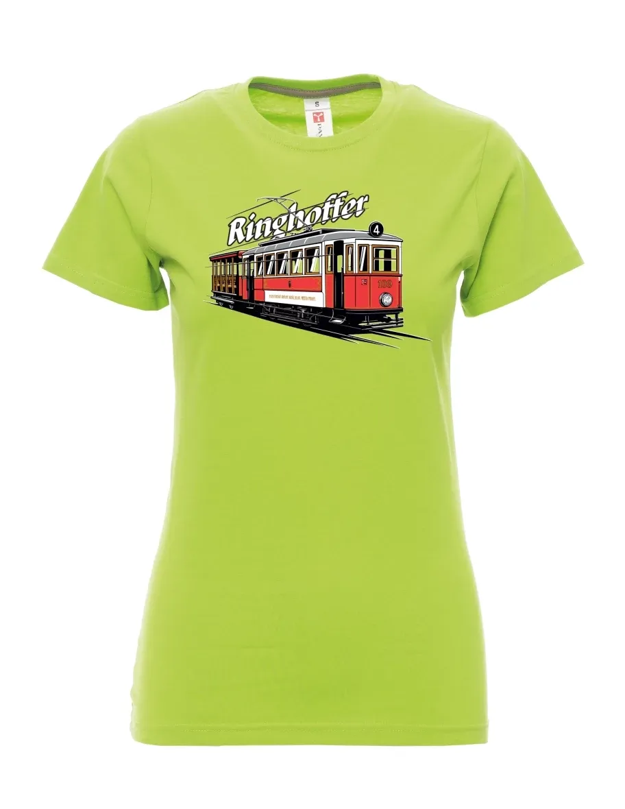 Limone T-Shirt für Damen Straßenbahn Ringhoffer