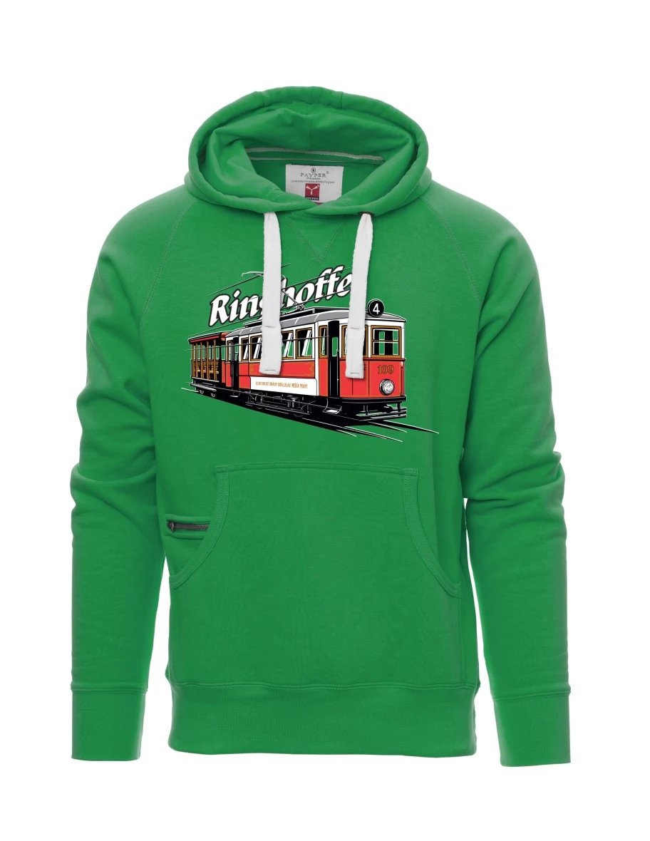 Grünes Sweatshirt für Männer Straßenbahn Ringhoffer