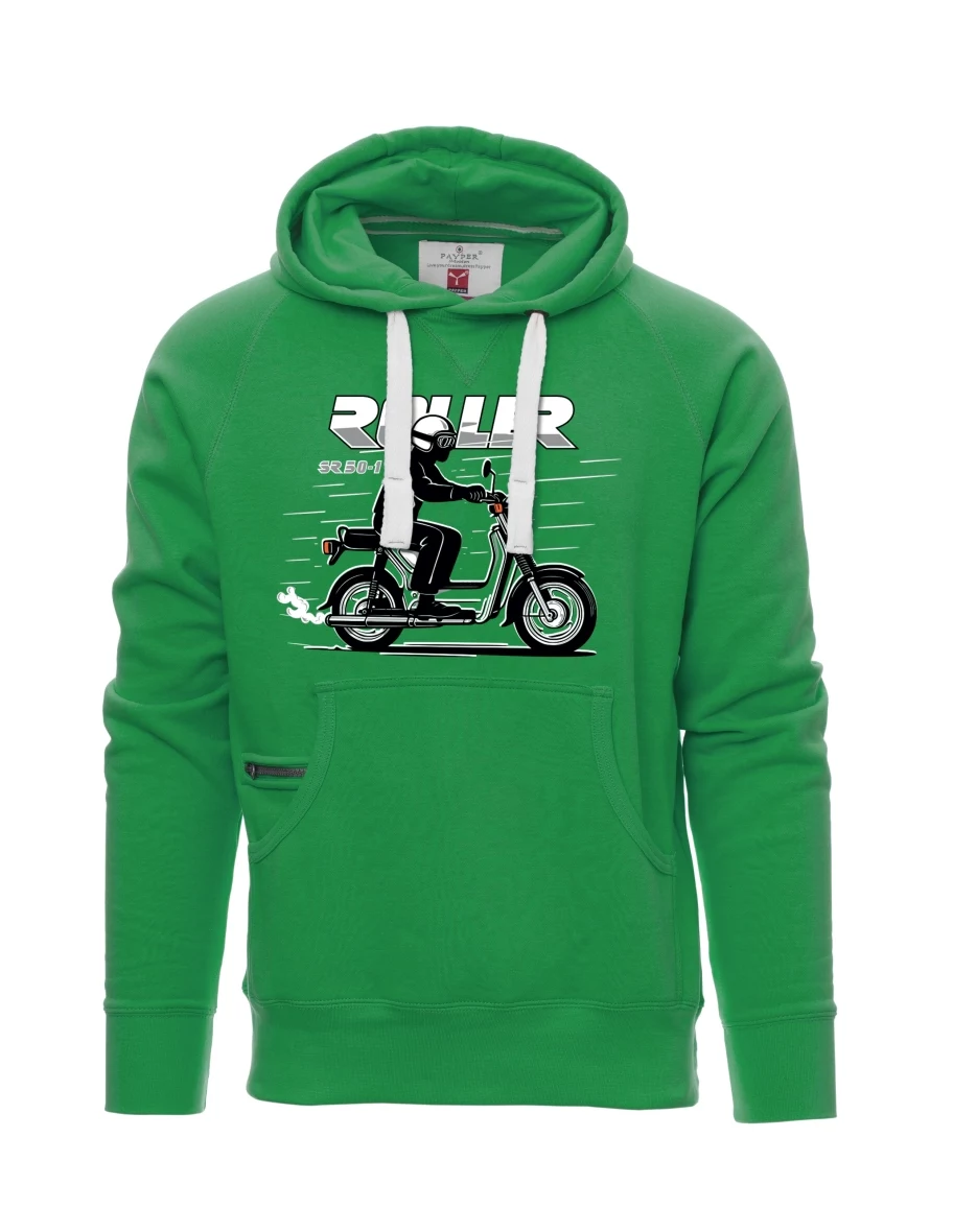 Grünes Sweatshirt für Männer Motorroller SR 50/1 Roller