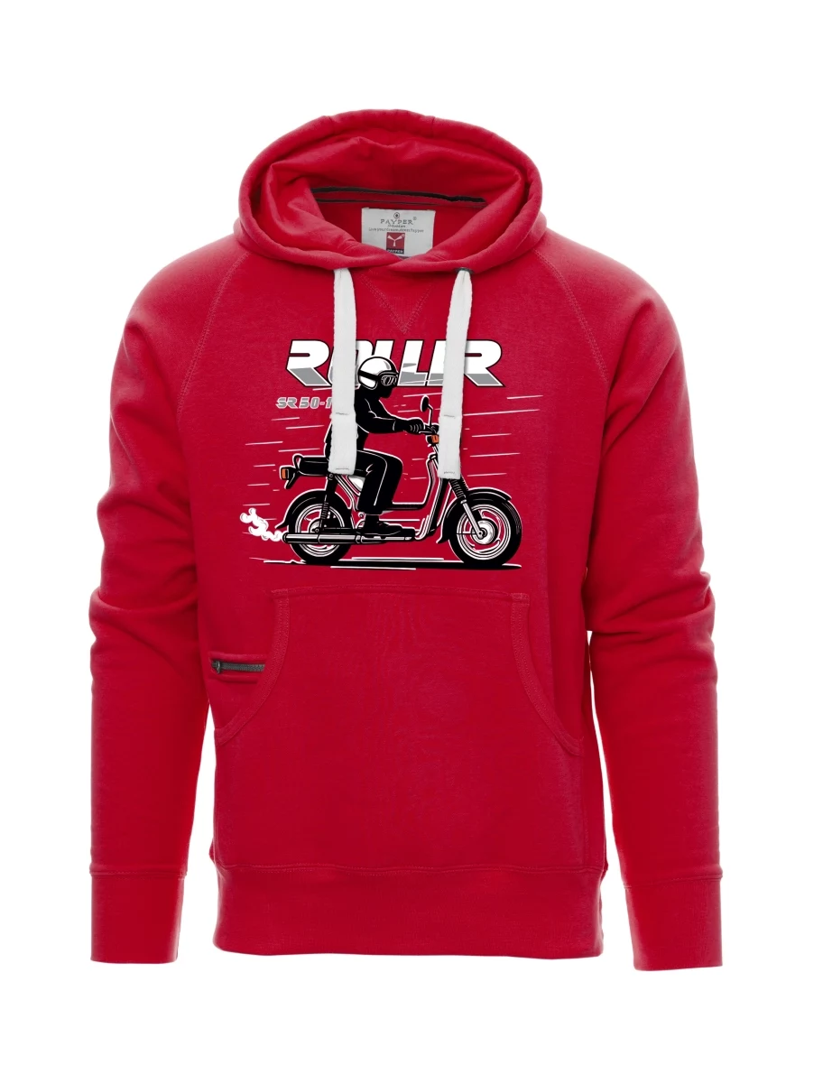 Rotes Sweatshirt für Männer Motorroller SR 50/1 Roller