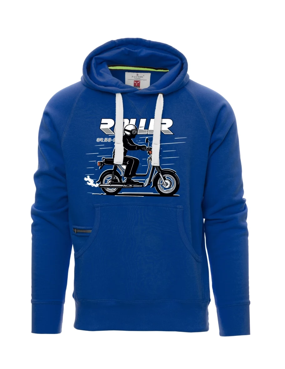 Blaues Sweatshirt für Männer Motorroller SR 50/1 Roller