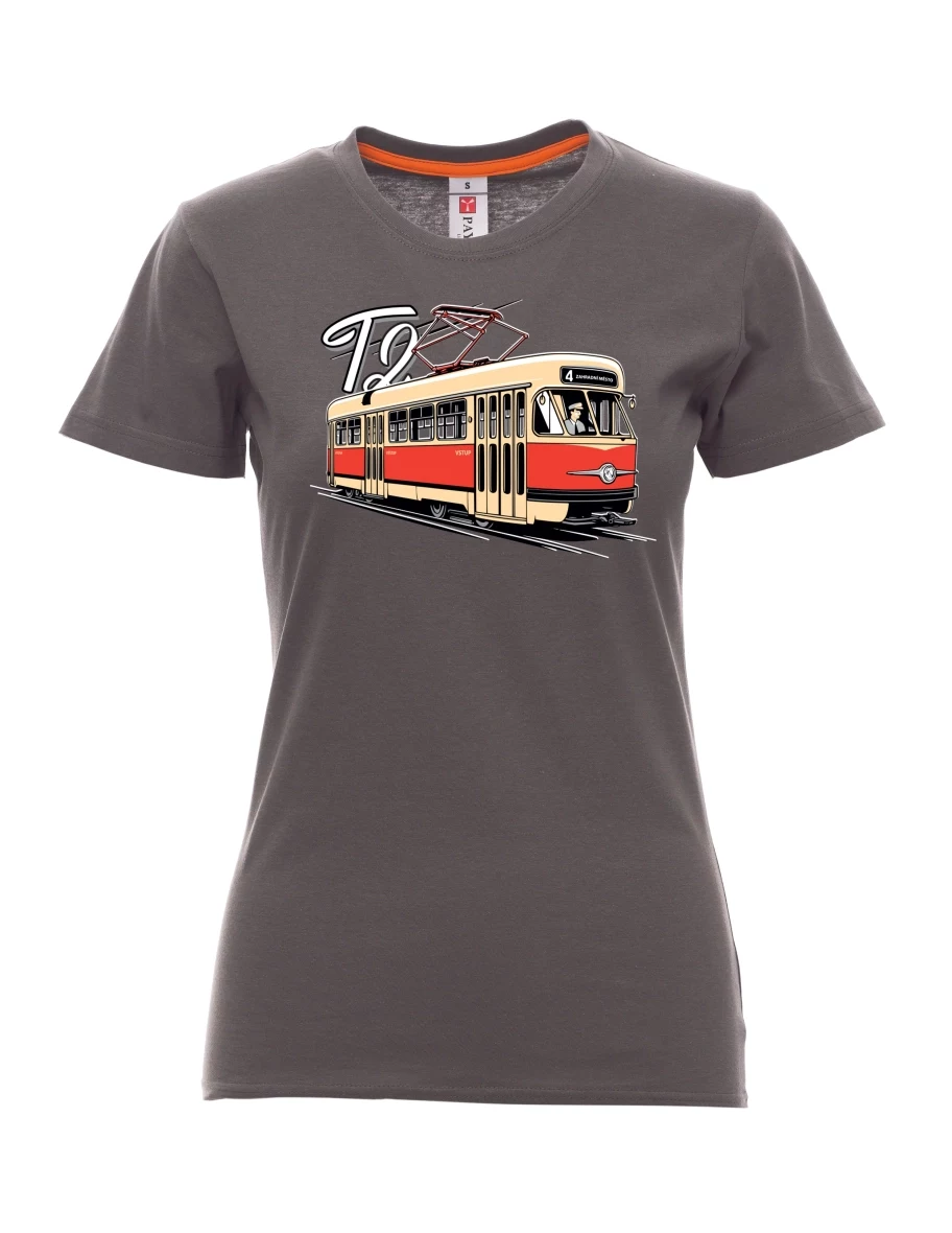 Rauch T-Shirt für Damen Straßenbahn T2