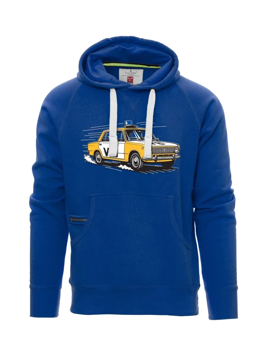 Blaues Sweatshirt für Männer Automobil VAZ 2101 VB