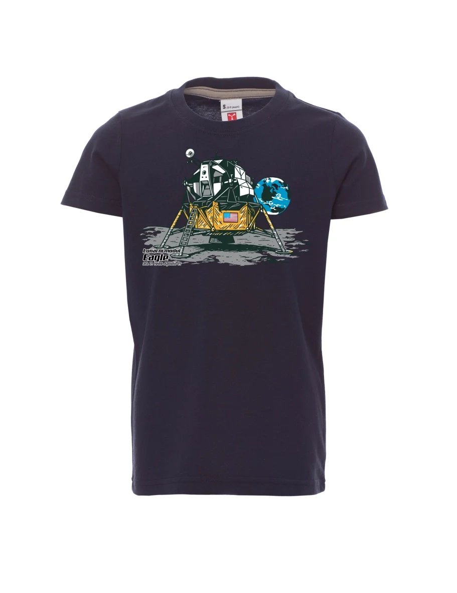 Navy Kinder T-Shirt Mondmodul Eagle