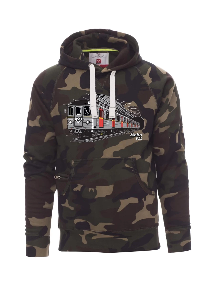 Tarnung Sweatshirt für Männer U-Bahn EČS