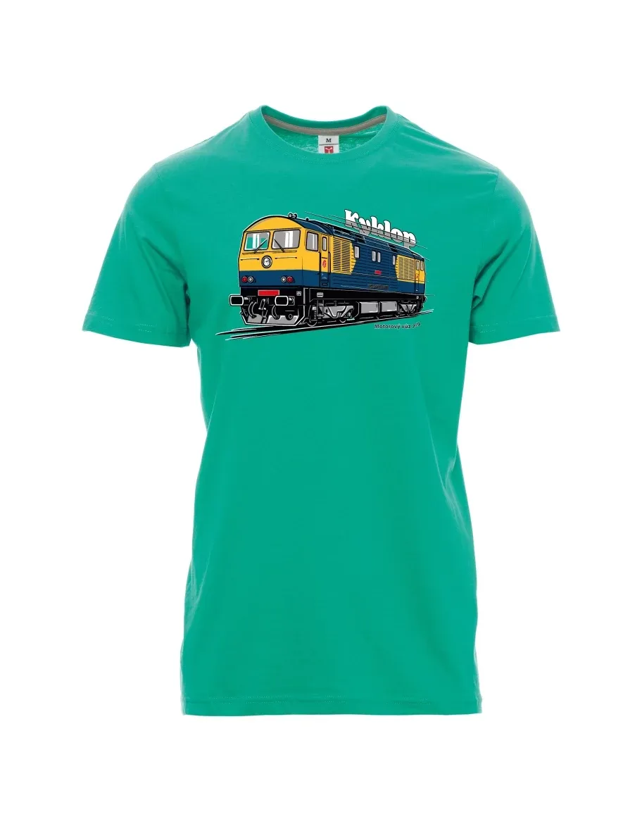 Smaragde T-Shirt für Männer Triebwagen 759 „Kyklop“
