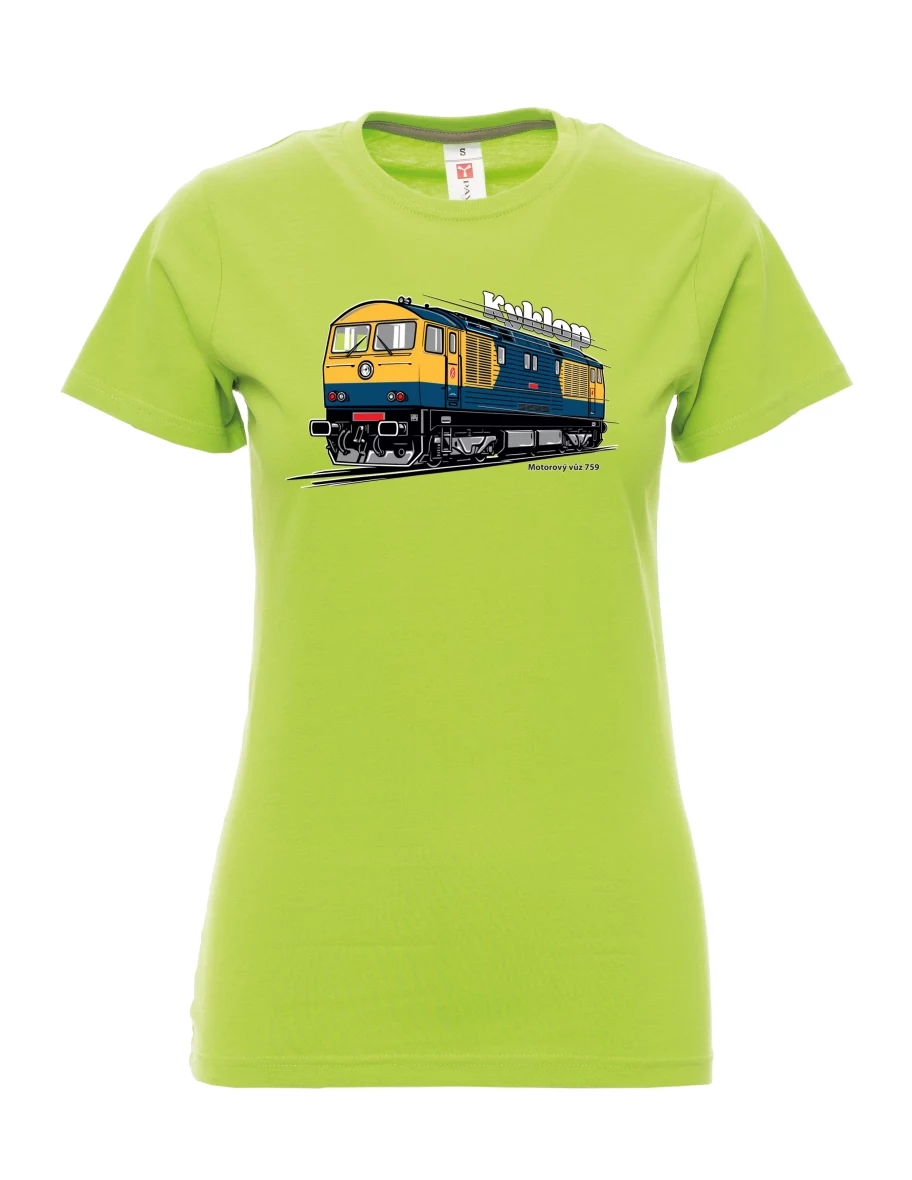 Limone T-Shirt für Damen Triebwagen 759 „Kyklop“