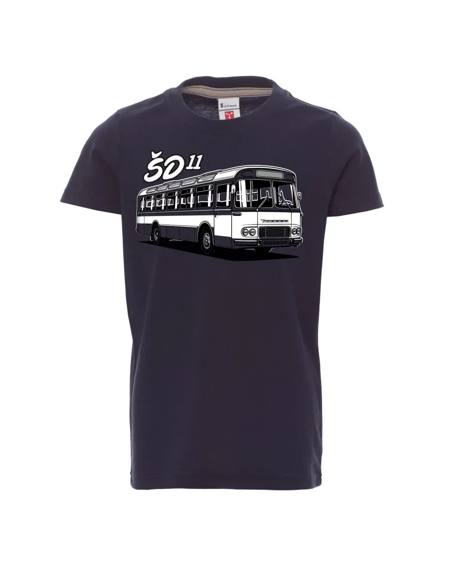 Navy Kinder T-Shirt Autobus ŠD 11