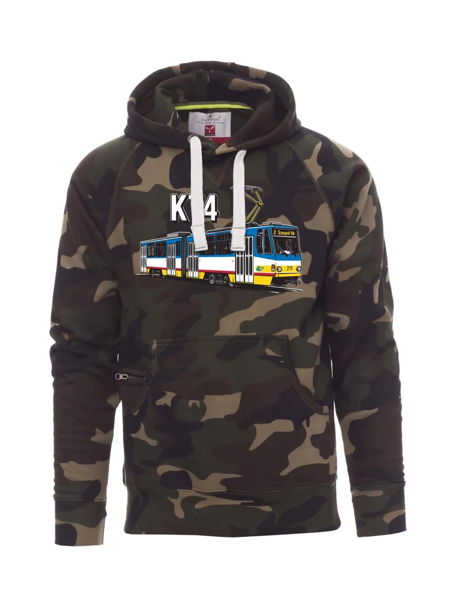 Tarnung Sweatshirt für Männer Straßenbahn KT4