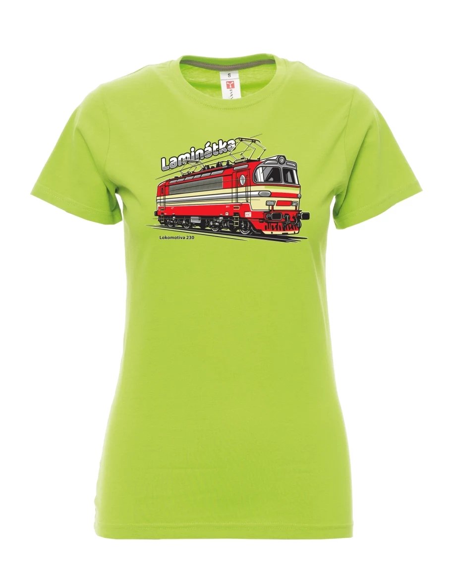 Limone T-Shirt für Damen Lokomotive 230 „Laminátka“