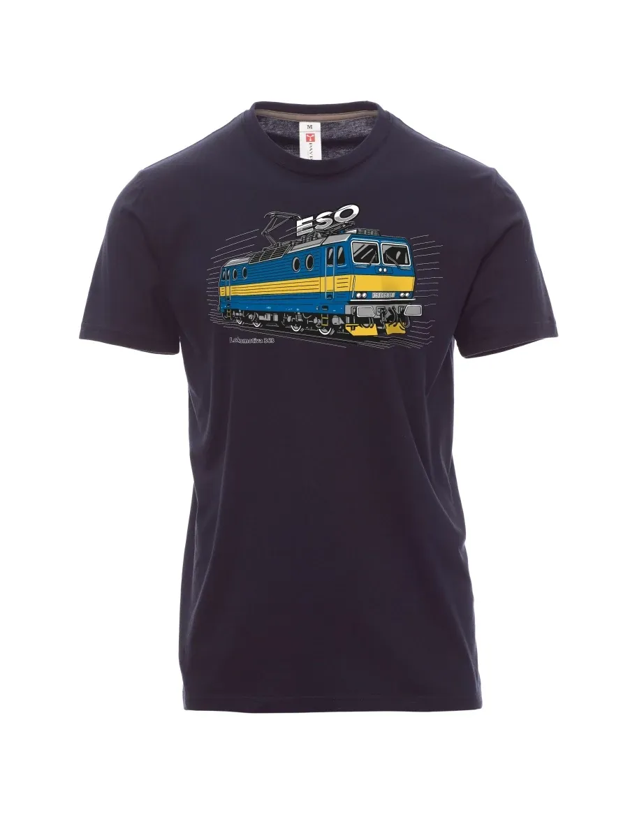 Marine T-Shirt für Männer Lokomotive 363 „ESO“