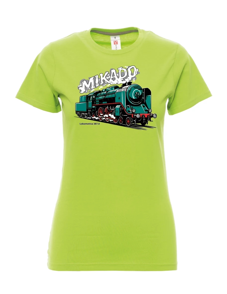 Limone T-Shirt für Damen Lokomotive 387.0 „MIKADO“