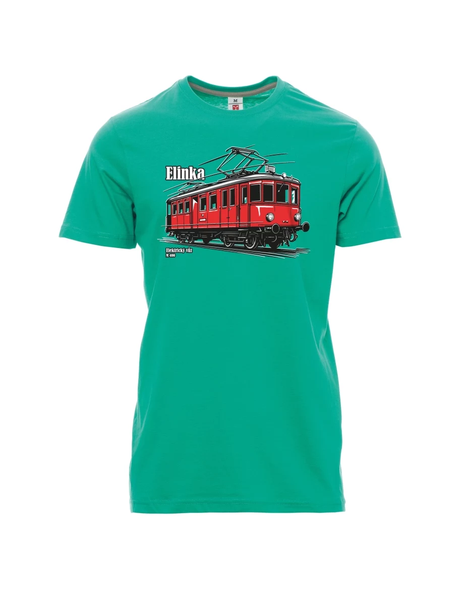 Smaragde T-Shirt für Männer Elektrotriebwagen M 400 „Elinka“