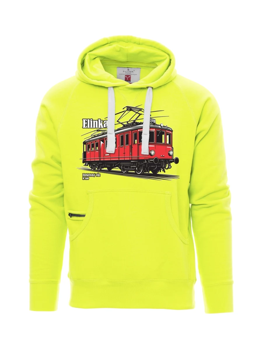 Fluoreszierendes Sweatshirt für Männer Elektrotriebwagen M 400 „Elinka“