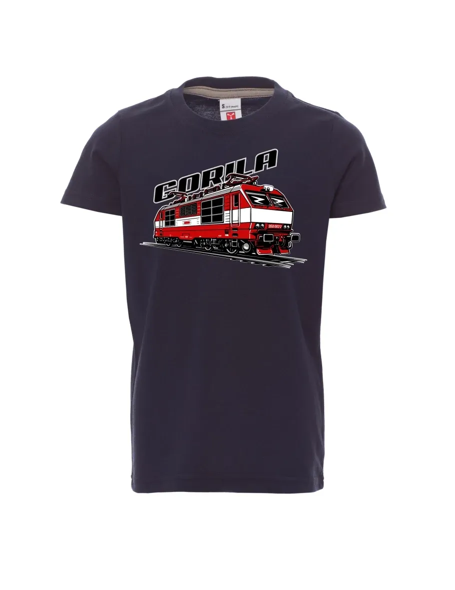 Navy Kinder T-Shirt Lokomotive 350 „Gorila“
