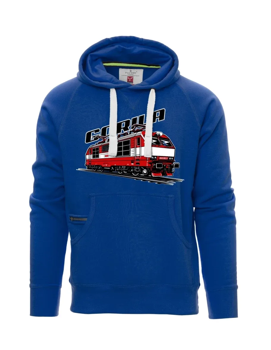 Blaues Sweatshirt für Männer Lokomotive 350 „Gorila“