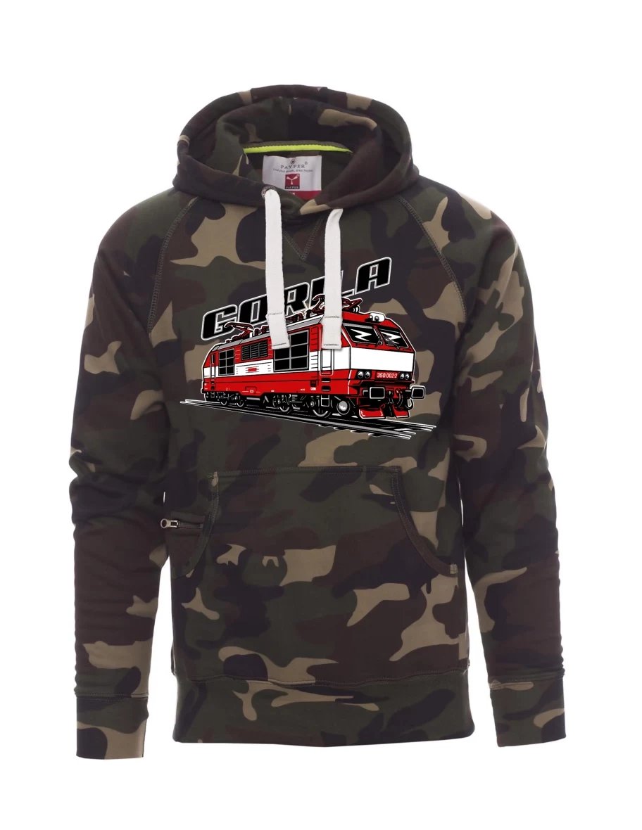 Tarnung Sweatshirt für Männer Lokomotive 350 „Gorila“