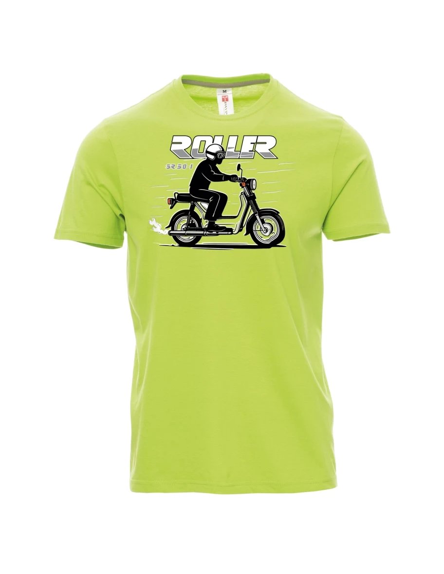 Hellgrünes T-Shirt für Männer Motorroller SR 50/1 Roller