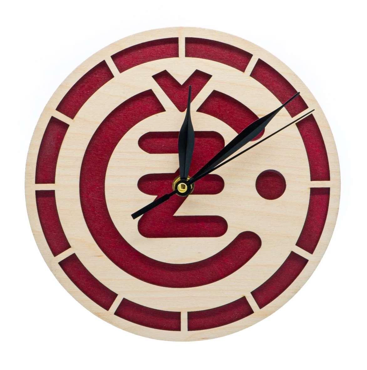 Holzuhr ČZ-Logo (Cezeta)