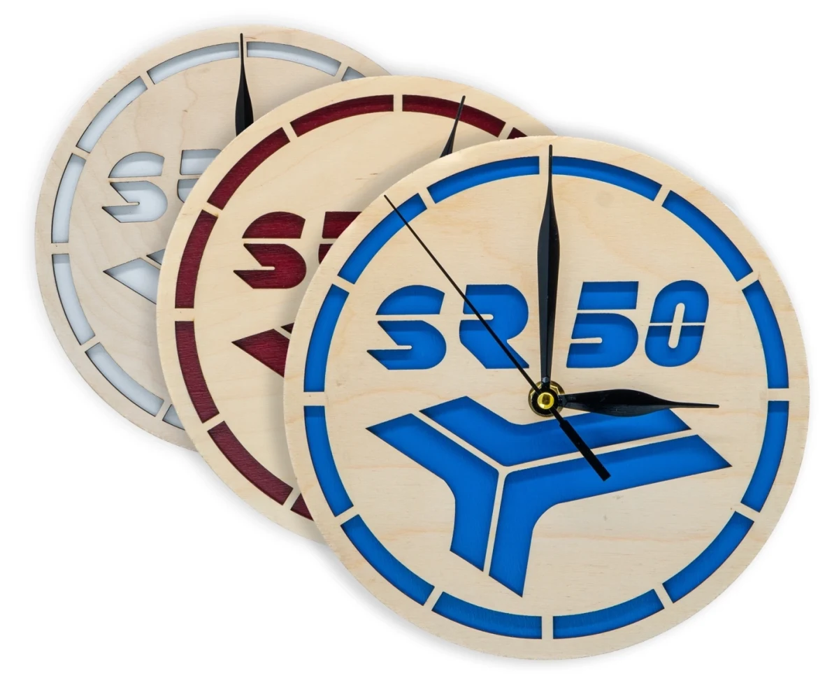 Holzuhr SR 50