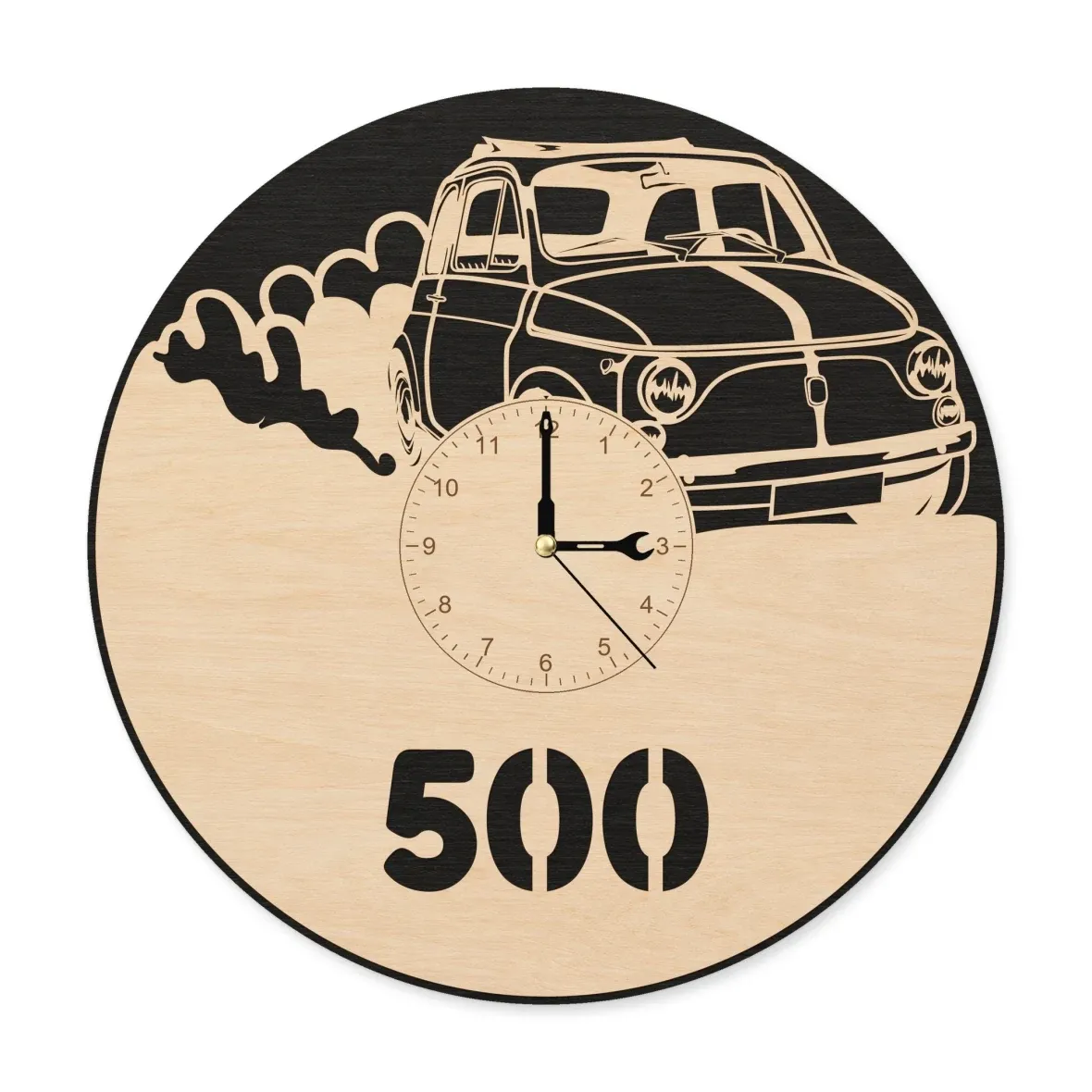 Holzwanduhr – Italienischer Klassiker 500