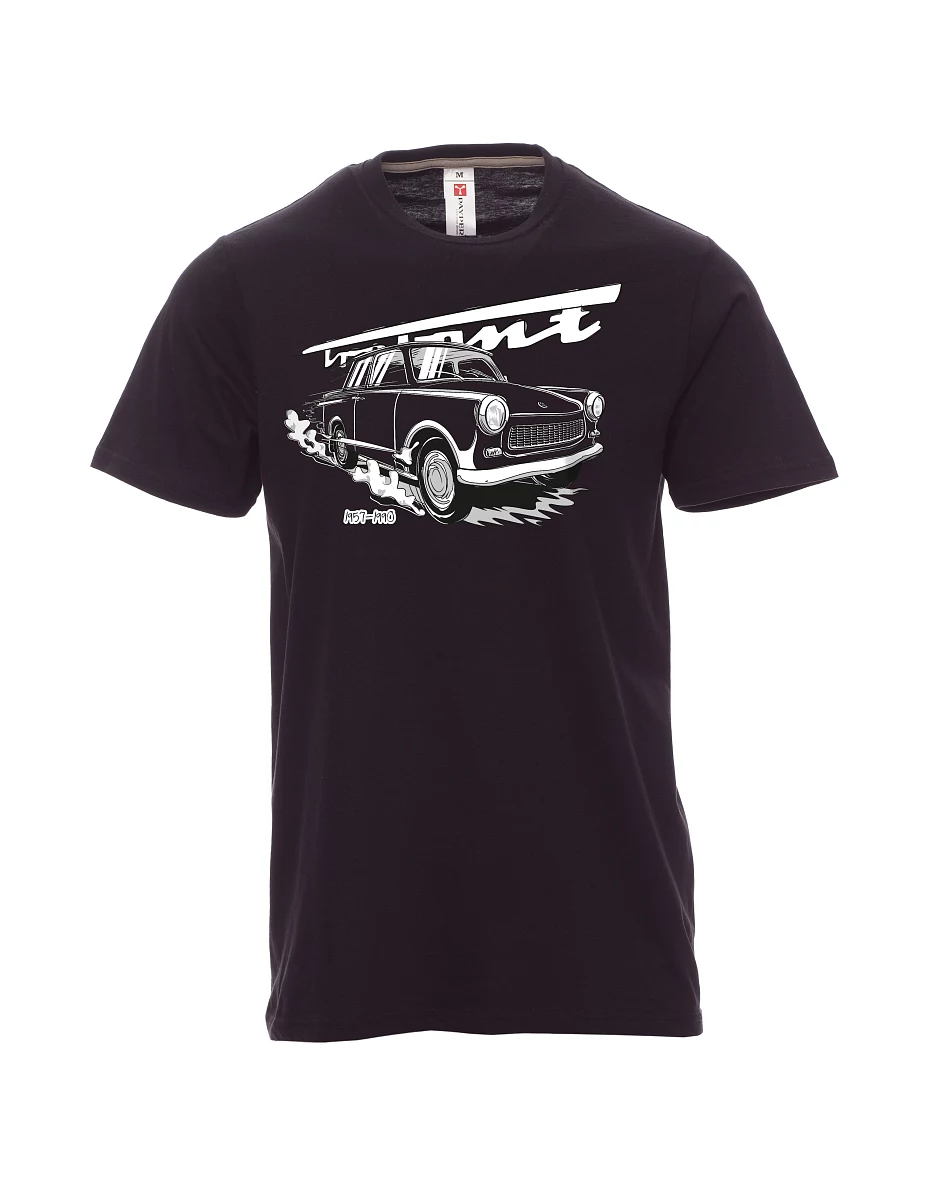 Schwarzes T-Shirt für Männer Trabi 601