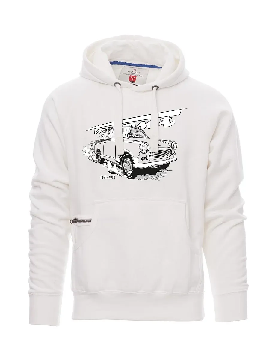 Weißes Sweatshirt für Männer Trabi 601