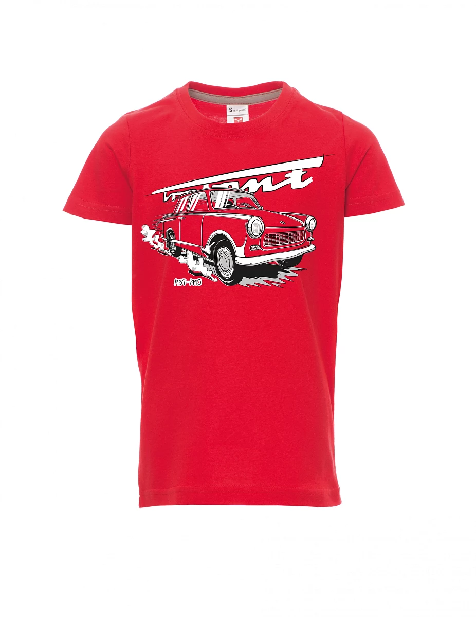 Rotes Kinder T-Shirt Trabi 601
