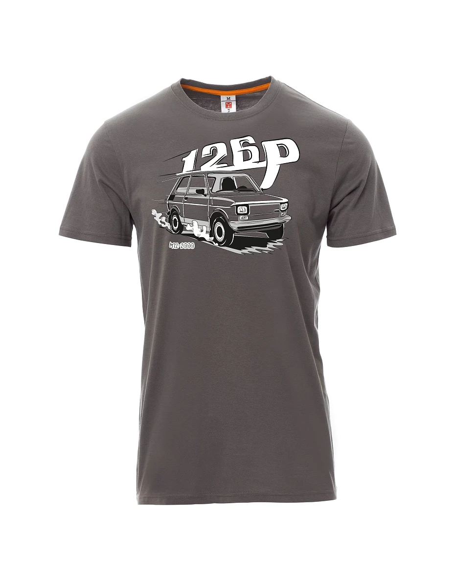 Graues T-Shirt für Männer Maluch