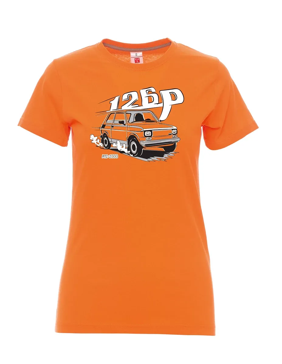 Orange T-Shirt für Damen Maluch