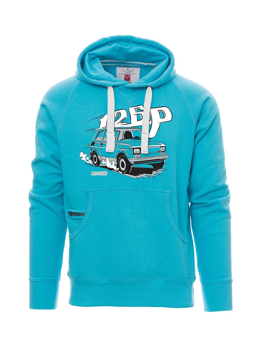 Hellblaues Sweatshirt für Männer Maluch