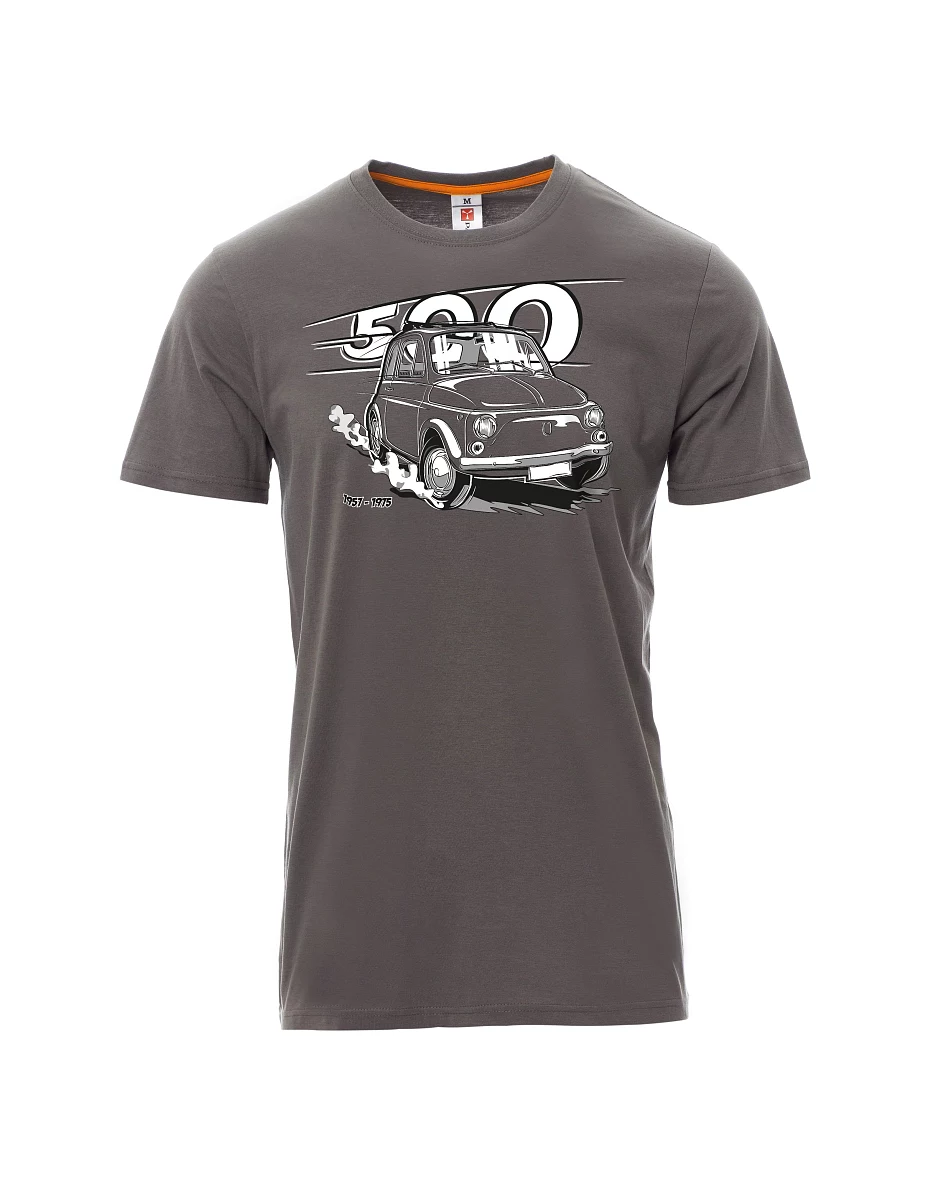 Graues T-Shirt für Männer Der italienische Veteran F 500