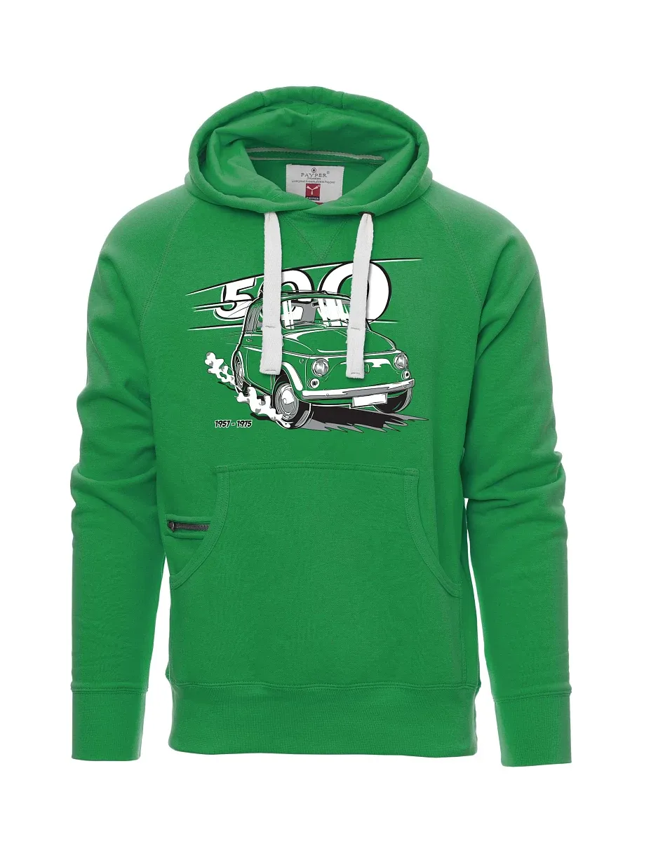 Grünes Sweatshirt für Männer Der italienische Veteran F 500