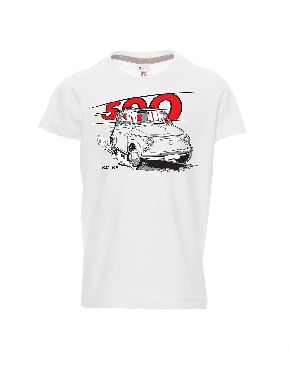 Weißes Kinder T-Shirt Der italienische Veteran F 500