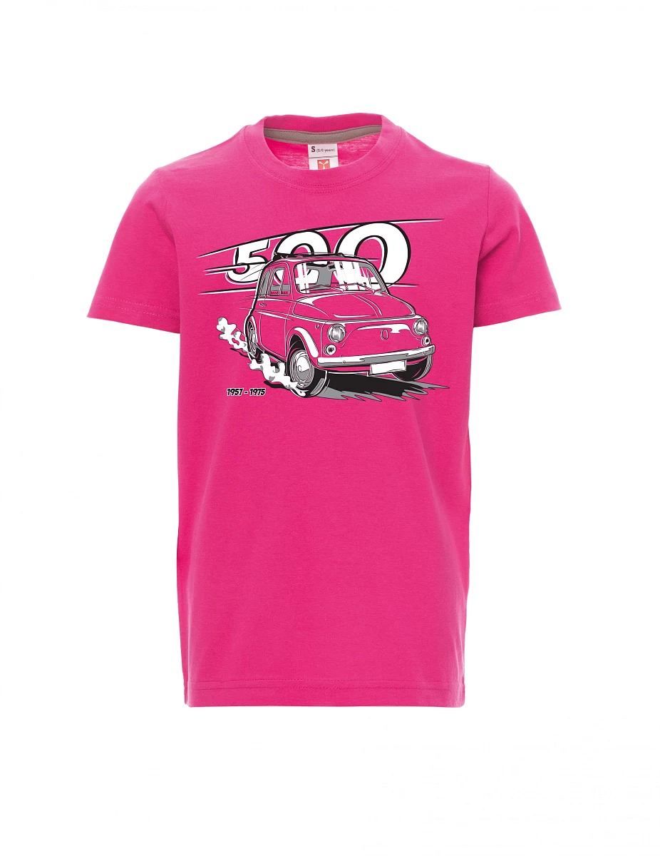 Rosa Kinder T-Shirt Der italienische Veteran F 500
