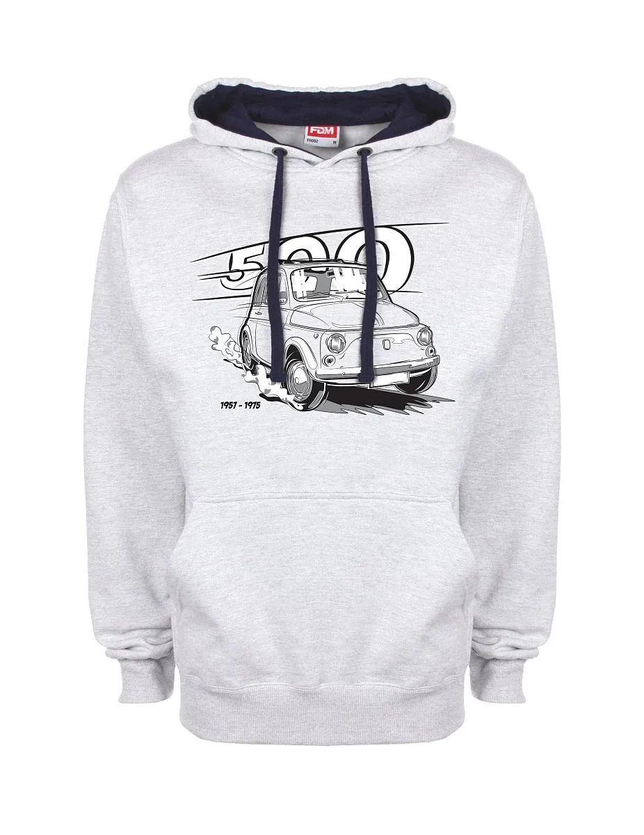 Blau-graues Sweatshirt Der italienische Veteran F 500
