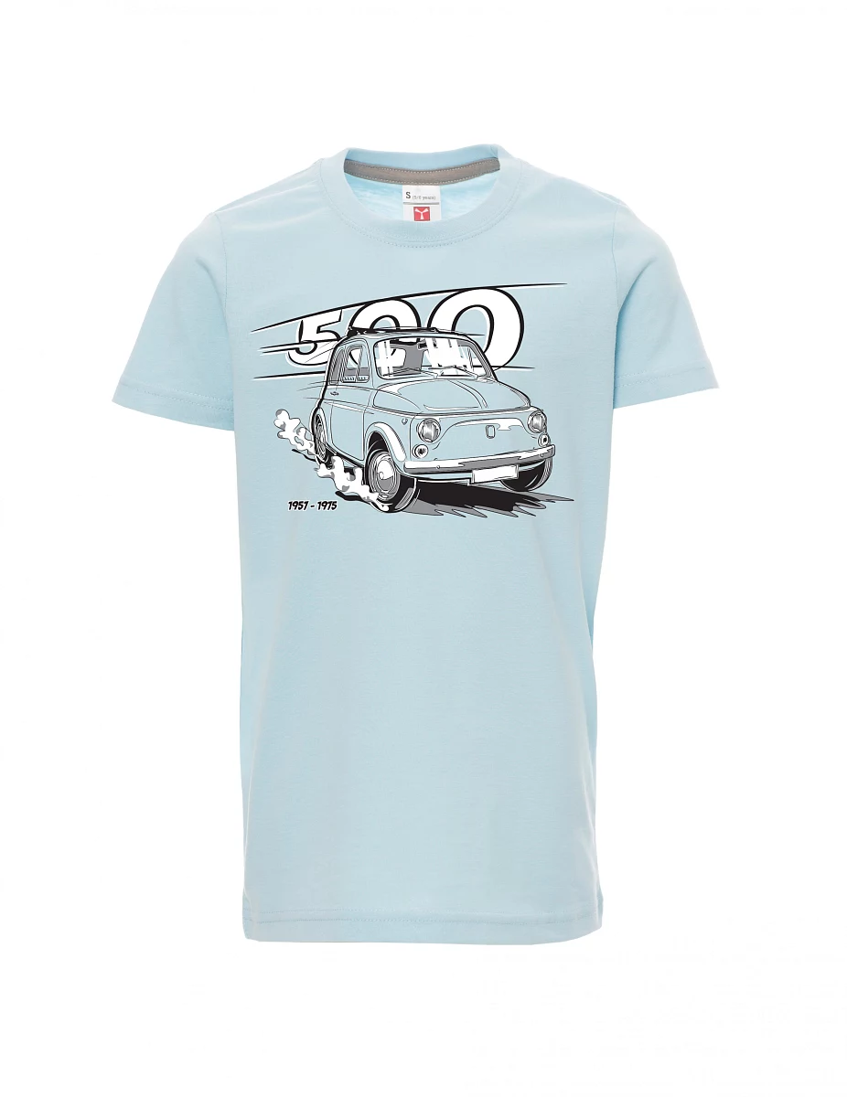 Blassblaues Kinder T-Shirt Der italienische Veteran F 500
