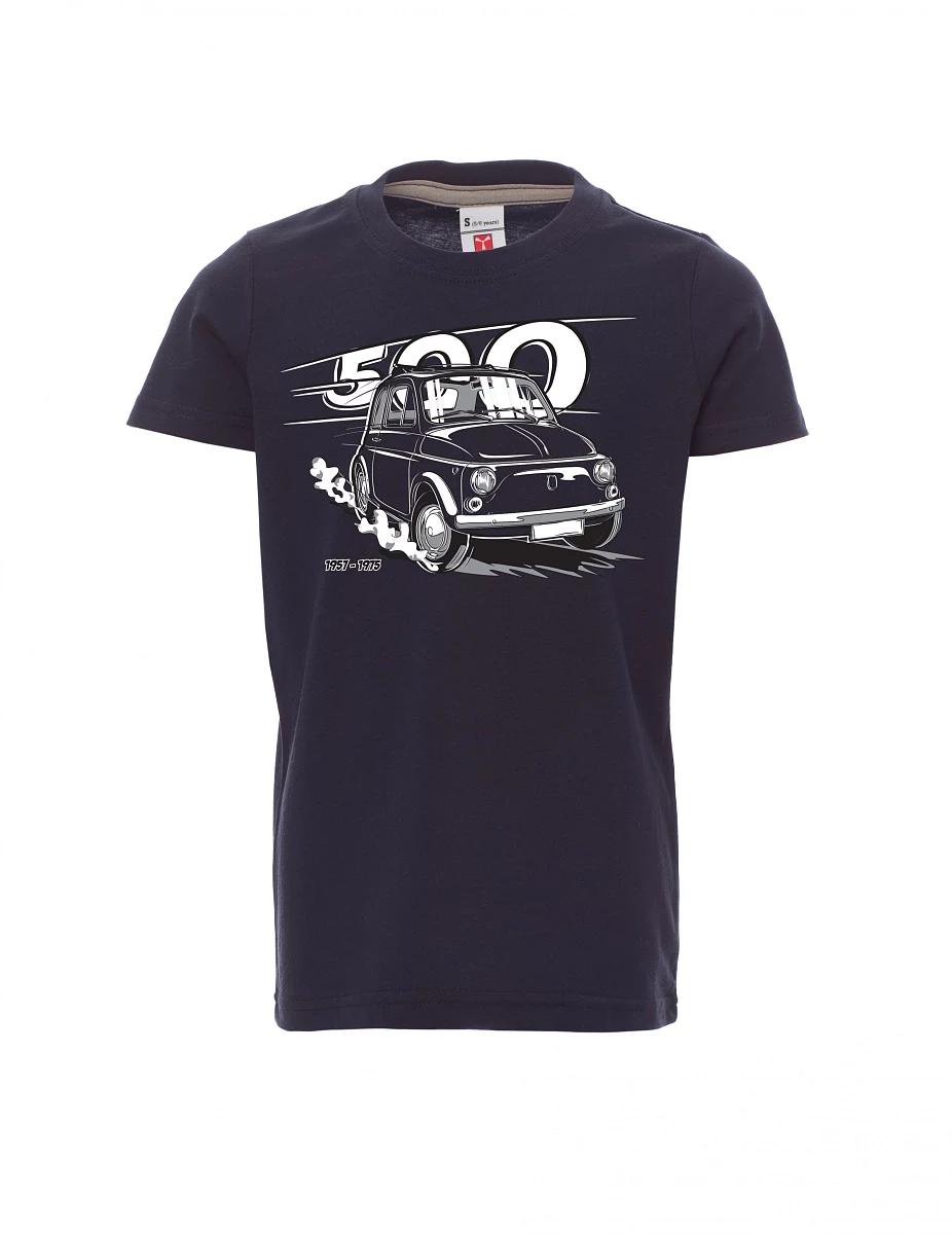 Navy Kinder T-Shirt Der italienische Veteran F 500