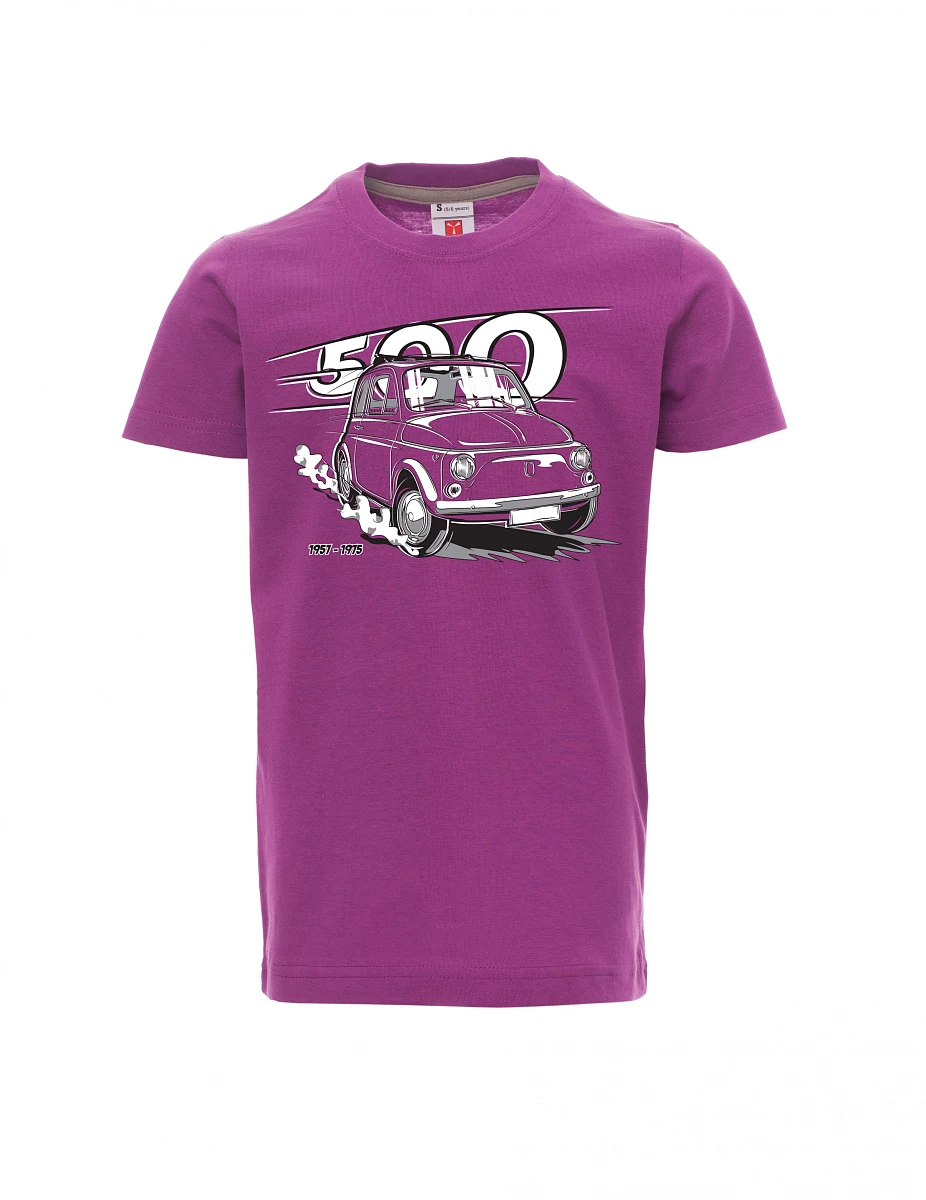 Violett Kinder T-Shirt Der italienische Veteran F 500
