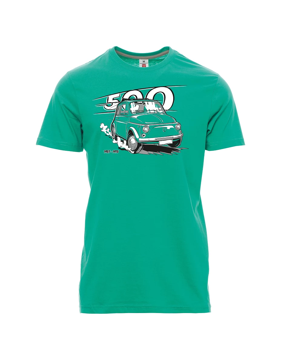 Smaragde T-Shirt für Männer Der italienische Veteran F 500