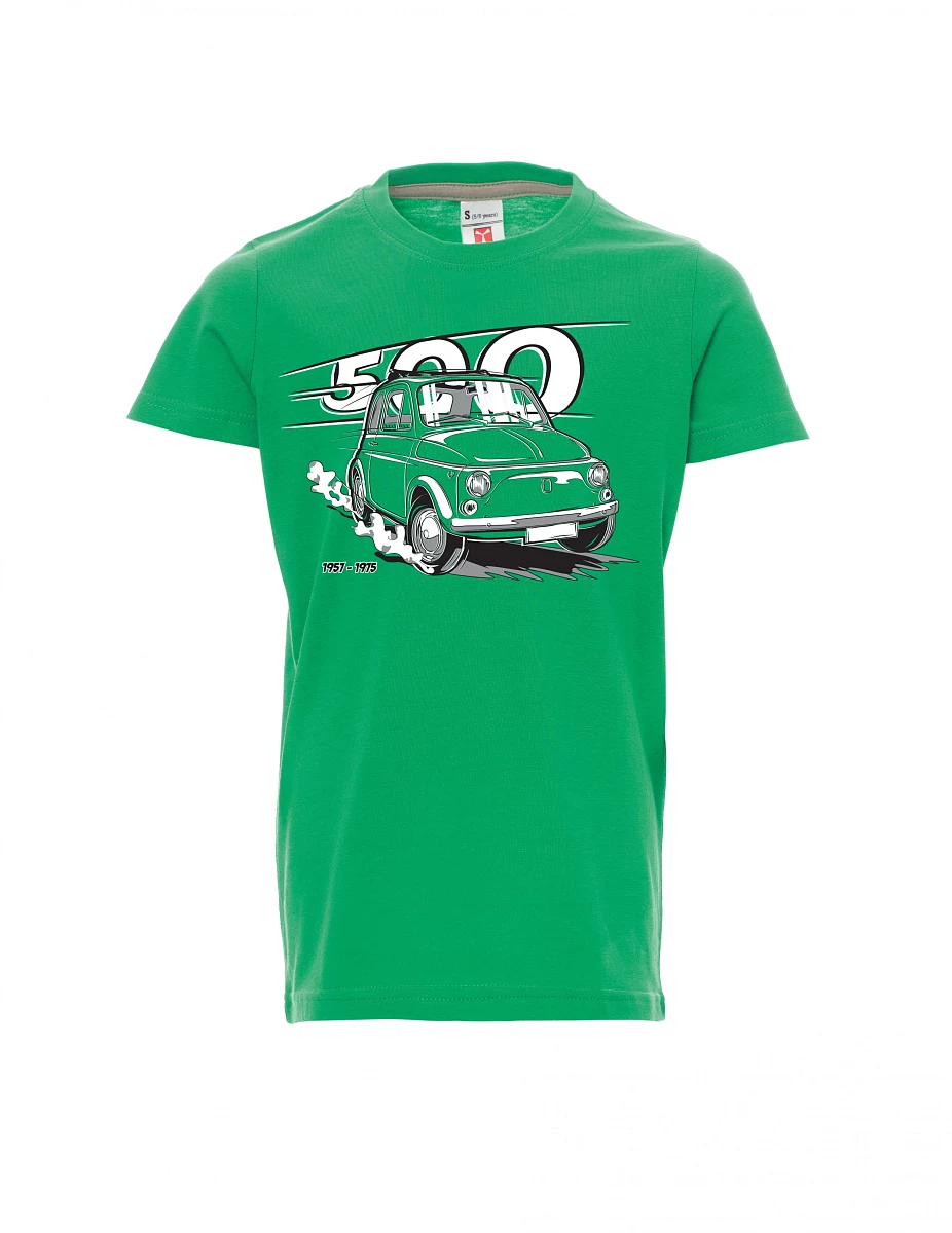 Grünes Kinder T-Shirt Der italienische Veteran F 500