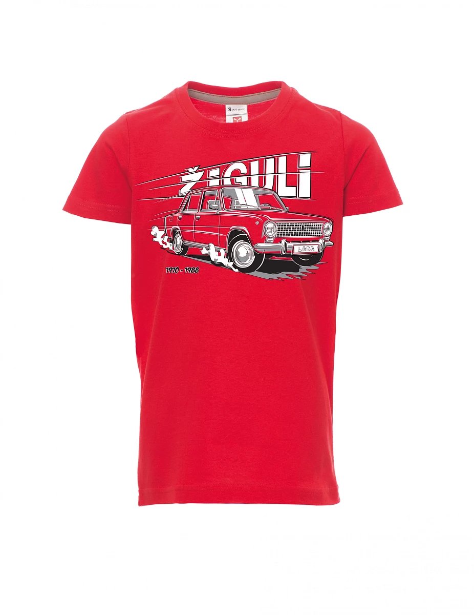 Rotes Kinder T-Shirt Lada-Žiguli